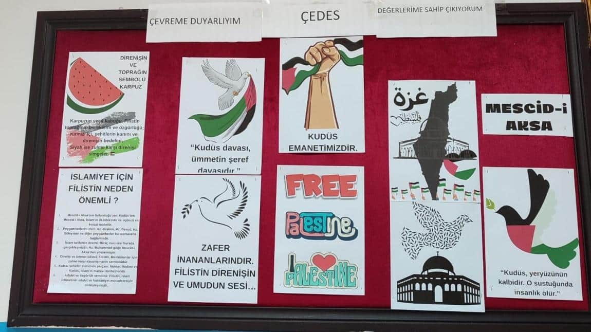 Filistin ve Gazze İçin Vicdanlı Bir Nesil Yetişiyor